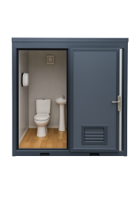 DELUXE FLUSHING TOILET